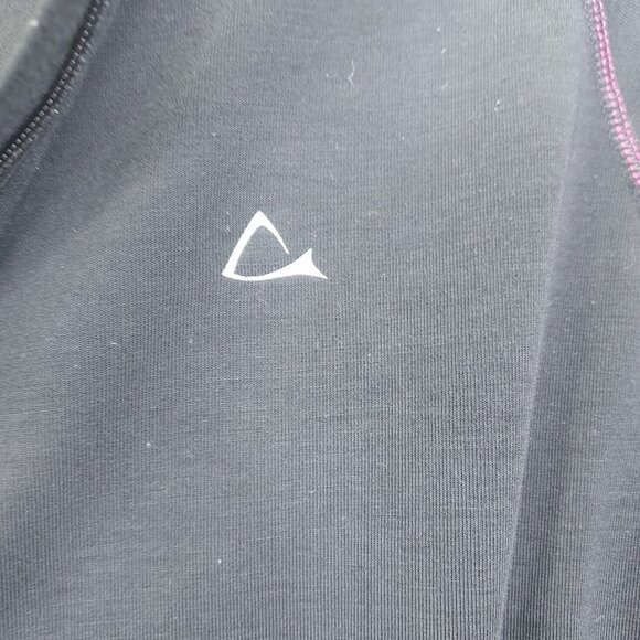 Paradox 1/4 Zip Shirt Women M Merino Blend Base Layer Long Sleeve Pullover Black - Picture 4 of 12